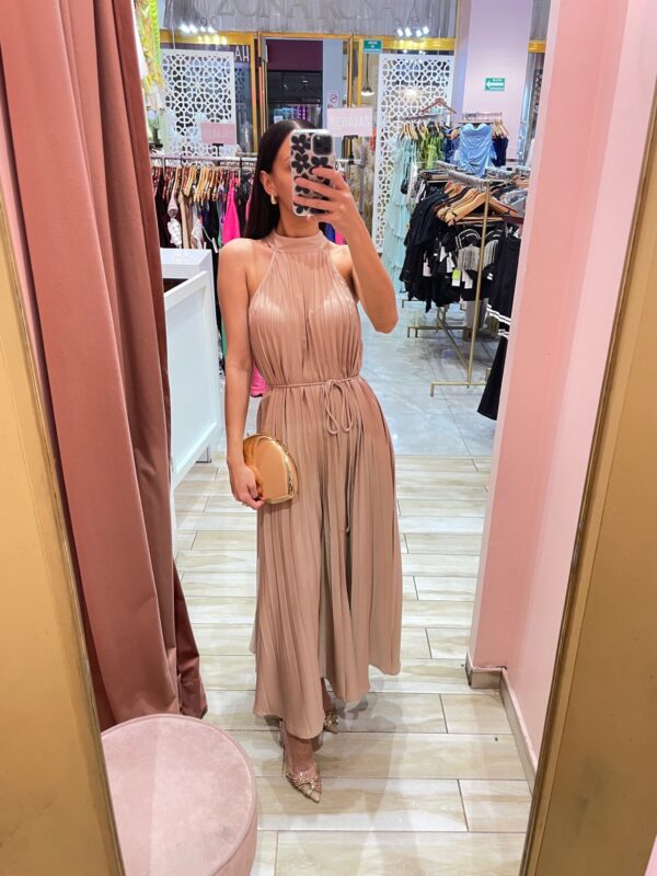 MIDI PLISADO HALTER CATY - Image 2