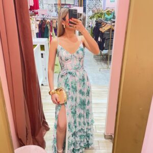 MAXI TIRANTES FLOR MENTA BORDE LAVANDA