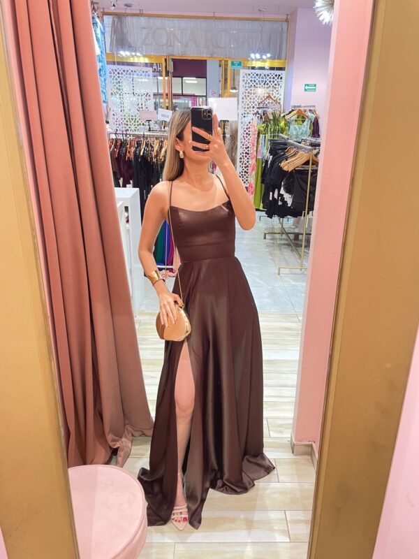 MAXI SATIN TIRANTES CIRCULAR - Image 3