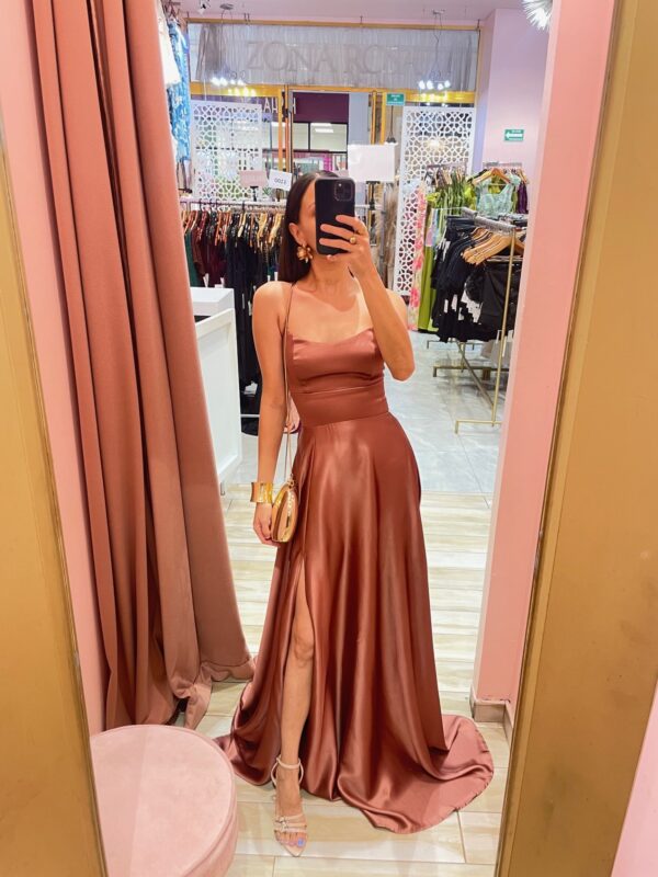 MAXI SATIN TIRANTES CIRCULAR - Image 4