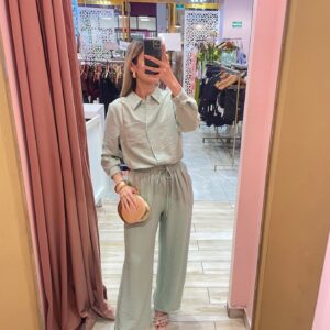 SET LINO CAMISA Y PANTALON SOLIDO