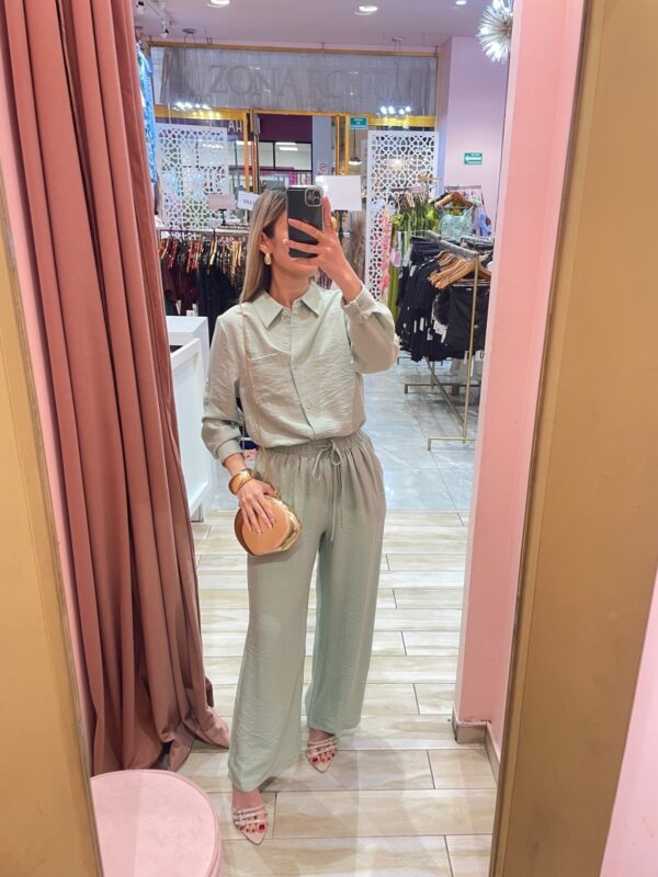 SET LINO CAMISA Y PANTALON SOLIDO
