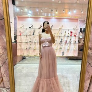 MAXI COPAS TODO TUL LAZITO SATIN MOÑITO CINTURA