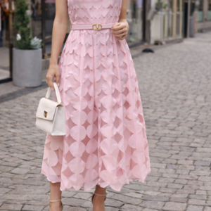 MIDI TIRANTES CROCHET CIRCULOS Y CINTITO V