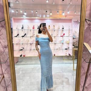 MIDI MESH OFF SHOULDERS SIRENA